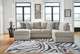 Fine Furniture & Decor - Ashley Furniture - Calnita Sectional - RAF Corner Chaise / Sisal - 2050217