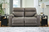 Fine Furniture & Decor - Ashley Furniture - Starbot Sectional - 3-Piece Power Reclining Sectional Sofa / Fossil - 23501S3