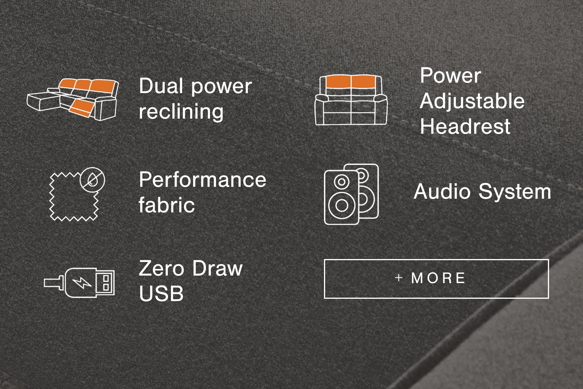 Fine Furniture & Decor - Ashley Furniture - ModMax II Sectional - 3-Piece Power Reclining Sectional / Salt and Pepper - 65906S1