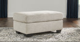 Fine Furniture & Decor - Ashley Furniture - Vayda Living Room - Ottoman / Pebble - 3310414