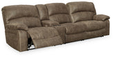 Fine Furniture & Decor - Ashley Furniture - Segburg Sectional - 2-Piece Power Reclining Sectional Sofa / Driftwood - 34303S1
