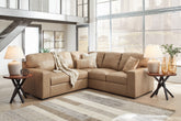 Fine Furniture & Decor - Ashley Furniture - Bandon Sectional - LAF 3-Piece Sectional / Toffee - 38006S3