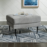 Fine Furniture & Decor - Ashley Furniture - Hazela Living Room - Loveseat / Charcoal - 4110235