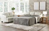 Fine Furniture & Decor - Ashley Furniture - Genoa Living Room - Sofa Chaise / Steel - 4770518