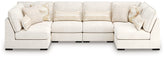 Fine Furniture & Decor - Ashley Furniture - Donelson Creek Sectional - 6-Piece Sectional / Vanilla - 48002S3