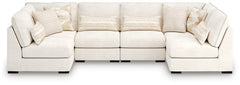 Fine Furniture & Decor - Ashley Furniture - Donelson Creek Sectional - 6-Piece Sectional / Vanilla - 48002S3