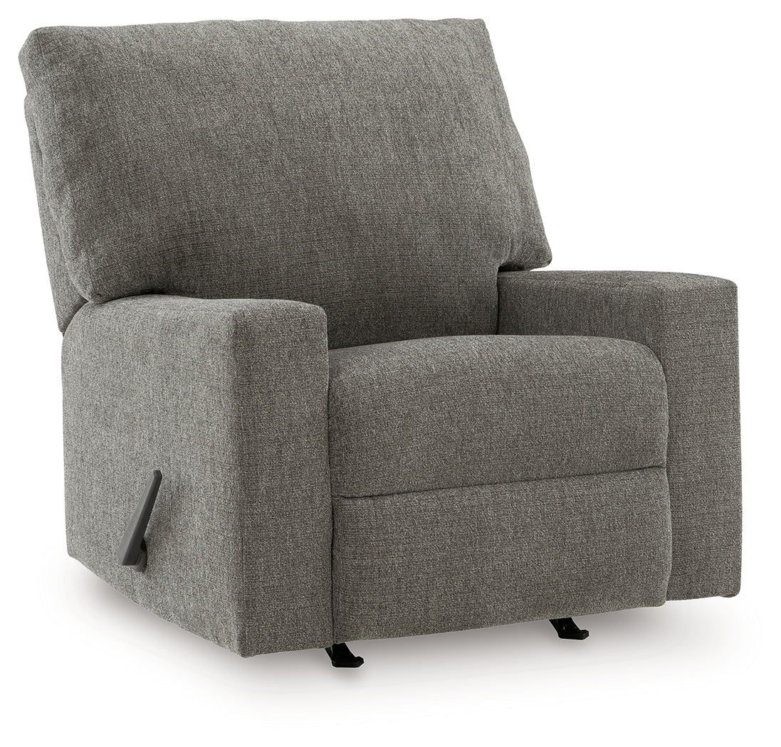 Fine Furniture & Decor - Ashley Furniture - Clarington Living Room - Rocker Recliner / Greystone - PC4840525