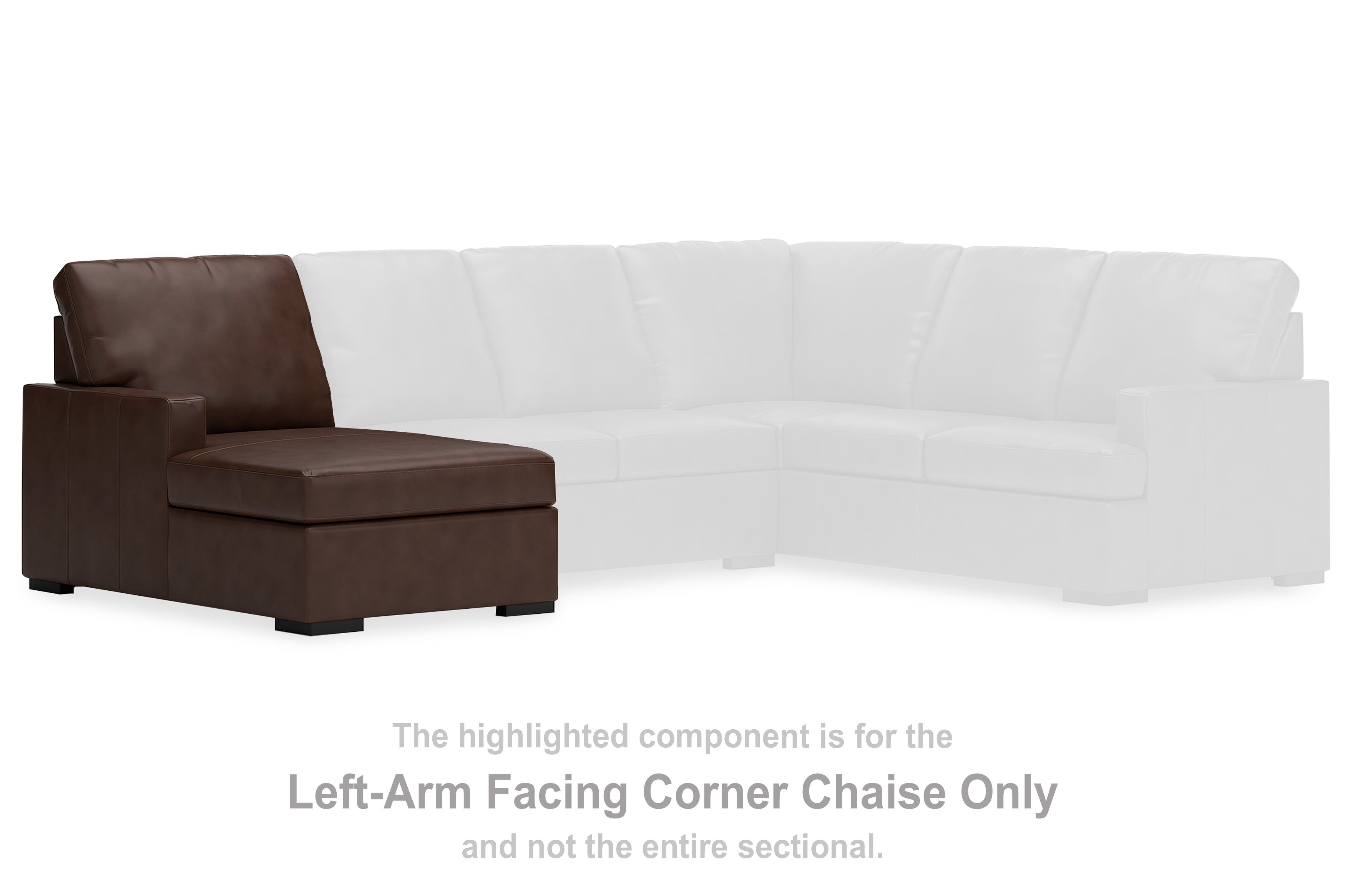 Fine Furniture & Decor - Ashley Furniture - McDowlan Sectional - RAF Sofa w/Corner Wedge / Coffee - PC4850449