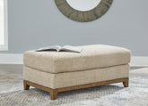 Fine Furniture & Decor - Ashley Furniture - Parklynn Living Room - Ottoman / Desert - 4890214