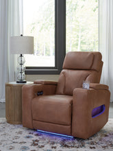 Fine Furniture & Decor - Ashley Furniture - Clean-Slate Living Room - PWR Recliner/ADJ Headrest / Caramel - PC5010113