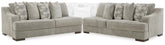 Fine Furniture & Decor - Ashley Furniture - Bayless 2-Piece Sectional - 2-Piece Sectional / Smoke - 52304U1