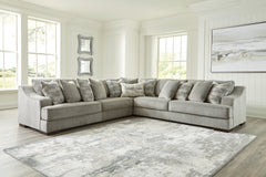 Fine Furniture & Decor - Ashley Furniture - Bayless Sectional - LAF 5-Piece Sectional / Smoke - 52304S3
