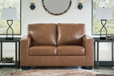 Fine Furniture & Decor - Ashley Furniture - Bolsena Living Room - Queen Sofa Sleeper / Caramel - 5560339