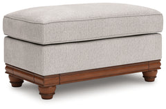 Fine Furniture & Decor - Ashley Furniture - Clearbrooke Living Room - Ottoman / Sandstone - PC5680314
