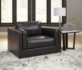 Fine Furniture & Decor - Ashley Furniture - Amiata Living Room - Oversized Accent Ottoman / Glacier - 5740408