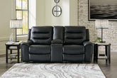 Fine Furniture & Decor - Ashley Furniture - Warlin Living Room - PWR Recliner/ADJ Headrest / Black - 6110513