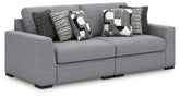 Fine Furniture & Decor - Ashley Furniture - Bealton Sectional - RAF 2-Piece Sectional with Chaise / Salt and Pepper - 61305S11