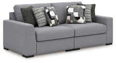 Fine Furniture & Decor - Ashley Furniture - Bealton Sectional - RAF 2-Piece Sectional with Chaise / Salt and Pepper - 61305S11