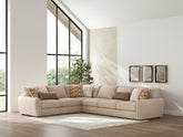 Fine Furniture & Decor - Ashley Furniture - Seyler Sectional - LAF 4-Piece Sectional / Sand - 61405S2