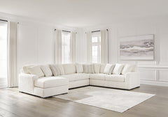 Fine Furniture & Decor - Ashley Furniture - Chessington Sectional - LAF 3-Piece Sectional / Ivory - 61904S5