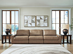 Fine Furniture & Decor - Ashley Furniture - Veronella Sectional - RAF 3-Piece Sectional Sofa / Sahara - 76106S2