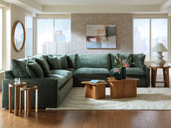 Fine Furniture & Decor - Ashley Furniture - Carriage View Sectional - LAF 3-Piece Sectional / Jade - 78001S1