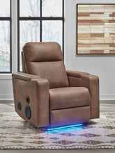 Fine Furniture & Decor - Ashley Furniture - Lorrenton Living Room - Glider PWR REC w/Audio System / Caramel - PC9022042A