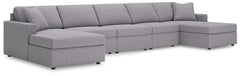 Fine Furniture & Decor - Ashley Furniture - Modmax 5-Piece Double Chaise Sectional - 5-Piece Double Chaise Sectional - 92104S125