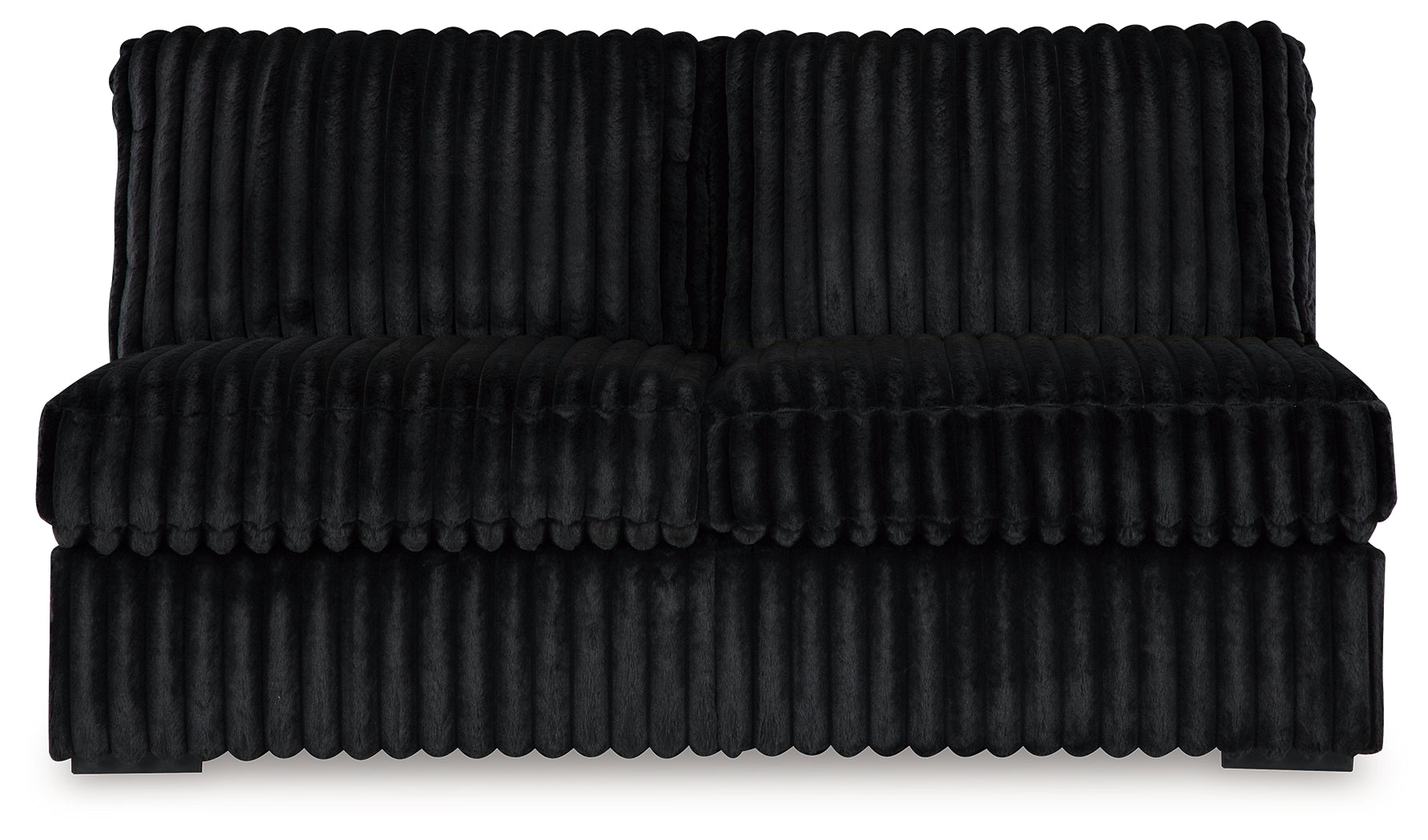 Fine Furniture & Decor - Ashley Furniture - Midnight-Madness 4-Piece Sectional - 4-Piece Sectional / Onyx - 98103U11