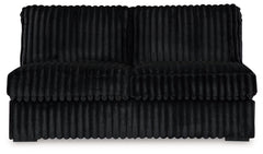 Fine Furniture & Decor - Ashley Furniture - Midnight-Madness 4-Piece Sectional - 4-Piece Sectional / Onyx - 98103U11