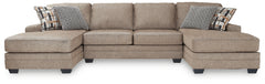 Fine Furniture & Decor - Ashley Furniture - Cannonbrook Sectional - LAF 3-Piece Sectional with Chaise / Nutmeg - 98201S2