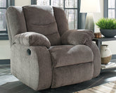 Fine Furniture & Decor - Ashley Furniture - Tulen Living Room - Reclining Sofa / Gray - 9860688