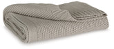 Fine Furniture & Decor - Ashley Furniture - Gayelery Throw (Set of 3) - Throw (3/CS) / Gray - A1001085