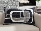 Fine Furniture & Decor - Ashley Furniture - Gavrileigh Pillows - Pillow (4/CS) / Black/Gray/Ivory - A1001113
