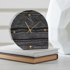 Fine Furniture & Decor - Ashley Furniture - Janmour Table Clock - Table Clock / Black - A2000661C