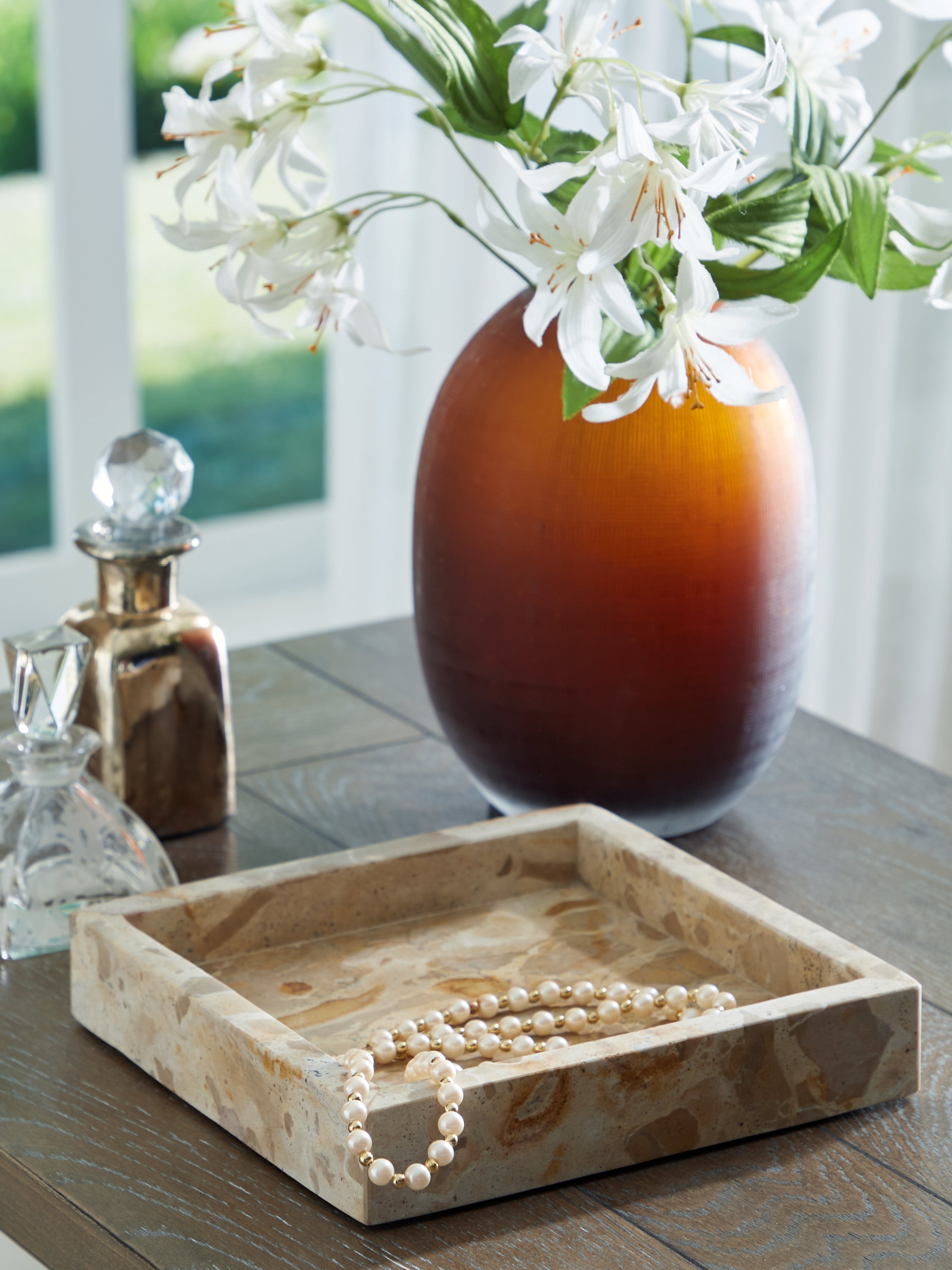 Fine Furniture & Decor - Ashley Furniture - Edurton Tray (Set of 2) - Tray (2/CS) / Light Beige - A2000795