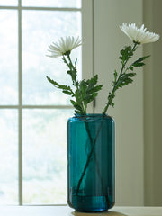 Fine Furniture & Decor - Ashley Furniture - Inisland Vase - Vase Set (Set of 2) / Teal - A2000797A1