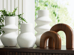 Fine Furniture & Decor - Ashley Furniture - Carterworth Accessory Set (Set of 5) - Accessory Set (5/CN) / White/Brown - A2C00210