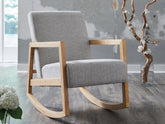 Fine Furniture & Decor - Ashley Furniture - Wychworth Accent Chair - Accent Chair / Gray/Natural - A3000745