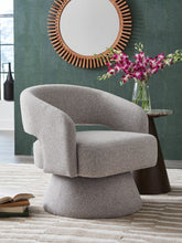 Fine Furniture & Decor - Ashley Furniture - Nashkins Swivel Accent Chair - Swivel Accent Chair / Pebble - A3000757