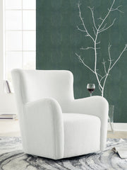 Fine Furniture & Decor - Ashley Furniture - Rowenburg Swivel Glider Accent Chair - Swivel Glider Accent Chair - A3000797
