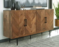 Fine Furniture & Decor - Ashley Furniture - Prattville Accent Cabinet - Accent Cabinet / Brown - A4000308