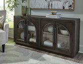 Fine Furniture & Decor - Ashley Furniture - Dreley Accent Cabinet - Accent Cabinet / Grayish Brown - A4000586