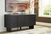 Fine Furniture & Decor - Ashley Furniture - Farrelmore Accent Cabinet - Accent Cabinet / Black - A4000659