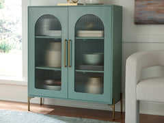 Fine Furniture & Decor - Ashley Furniture - Adwen Accent Cabinet - Accent Cabinet / Light Green - A4000665