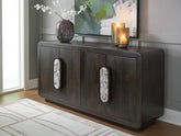 Fine Furniture & Decor - Ashley Furniture - Elliston Accent Cabinet - Accent Cabinet / Espresso Brown - A4000683