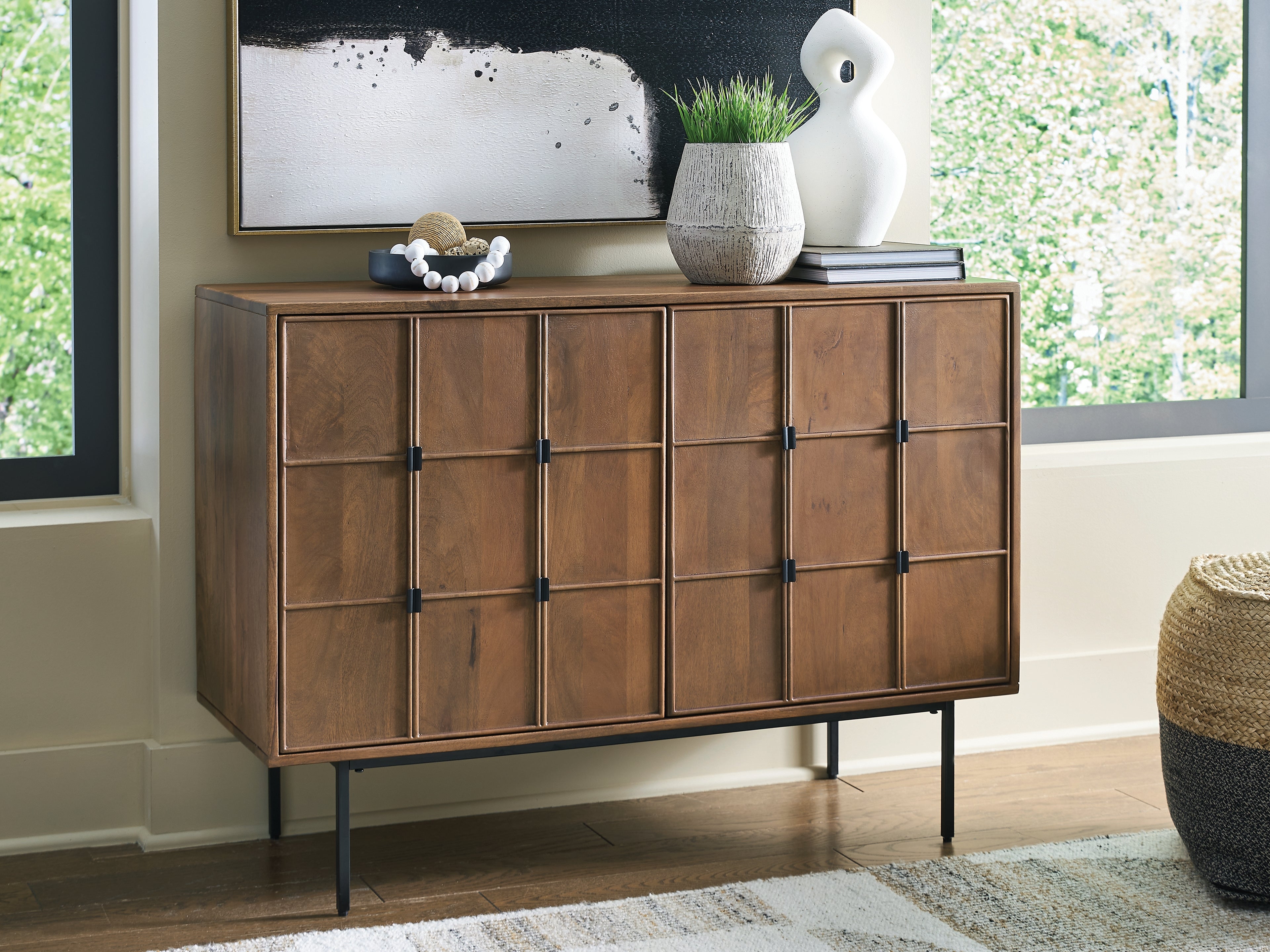 Fine Furniture & Decor - Ashley Furniture - Juddins Accent Cabinet - Accent Cabinet / Brown - A4000692
