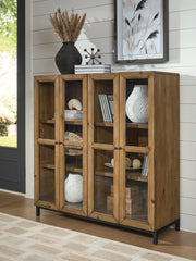 Fine Furniture & Decor - Ashley Furniture - Wrenridge Accent Cabinet - Accent Cabinet / Gray Brown - A4000706
