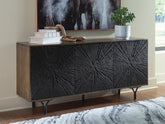 Fine Furniture & Decor - Ashley Furniture - Lavinmont Accent Cabinet - Accent Cabinet / Multi Brown - A4000710