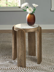 Fine Furniture & Decor - Ashley Furniture - Gavrilley Accent Table - Accent Table / Gray/White/Brown - A4000722